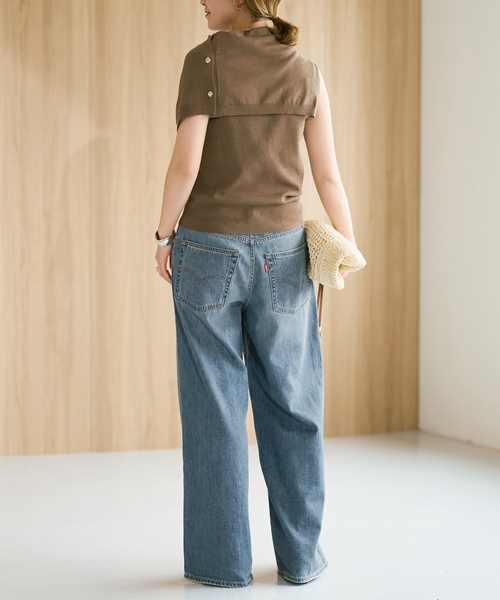 Spick & Span(スピックアンドスパン)の「《別注 / 追加 》LEVI'S/リーバイス SMU XL STRAIGHT*(デニムパンツ・レディース・ブルー・23/28/27/26/25/24)」の17枚目の写真