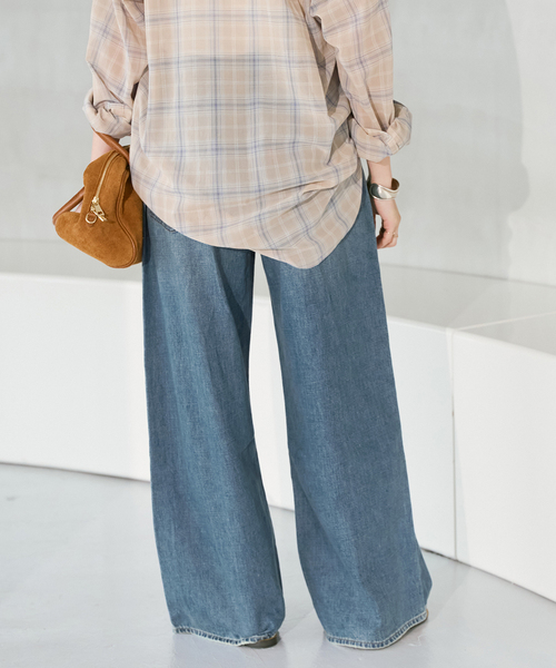 Spick & Span(スピックアンドスパン)の「《別注 / 追加 》LEVI'S/リーバイス SMU XL STRAIGHT*(デニムパンツ・レディース・ブルー・23/28/27/26/25/24)」の22枚目の写真