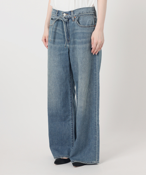 Spick & Span(スピックアンドスパン)の「《別注 / 追加 》LEVI'S/リーバイス SMU XL STRAIGHT*(デニムパンツ・レディース・ブルー・23/28/27/26/25/24)」の5枚目の写真