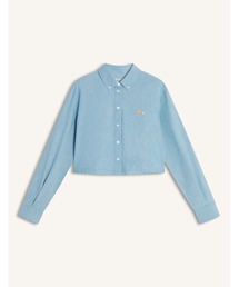 BABY FOX CROPPED SHIRT