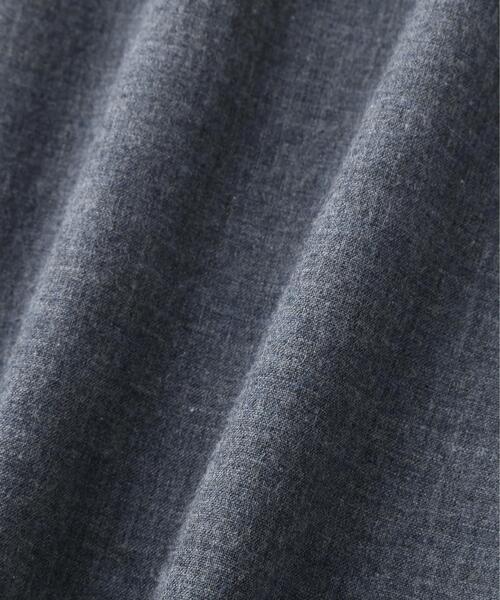 MHL.（エムエイチエル）の「TOP DYED COTTON POPLIN（シャツ/ブラウス・レディース・ブルー/チェック・2/1）」の9枚目の写真