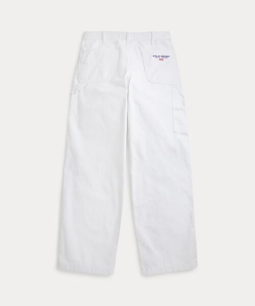 POLO RALPH LAUREN（ポロ ラルフ ローレン）の「ビッグ フィット Polo Sport キャンバス カーペンター パンツ（その他パンツ・メンズ・ホワイト・34/32/32/30/30/30）」の4枚目の写真