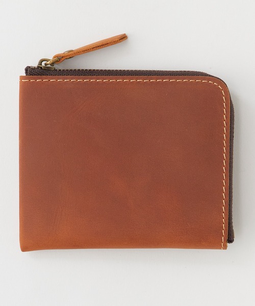 ROOPTOKYO(ループトウキョウ)の「OKUOKU 0909/オクオク 本革ヴィンテージライク 牛革クレイジーホースレザー コンパクト 2つ折り ラウンドジップウォレット 2026年春夏(財布・メンズ・イエロー/グリーン/レッド系その他/ダークブラウン/ブラック/ブルー/ライトブラウン・FREE)」の22枚目の写真