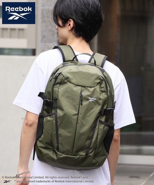 Reebok(リーボック)の「【Reebok/リーボック】撥水ナイロンオックス バックパック(バックパック/リュック・メンズ・カーキ/チャコール/ブラック・FREE)」の18枚目の写真