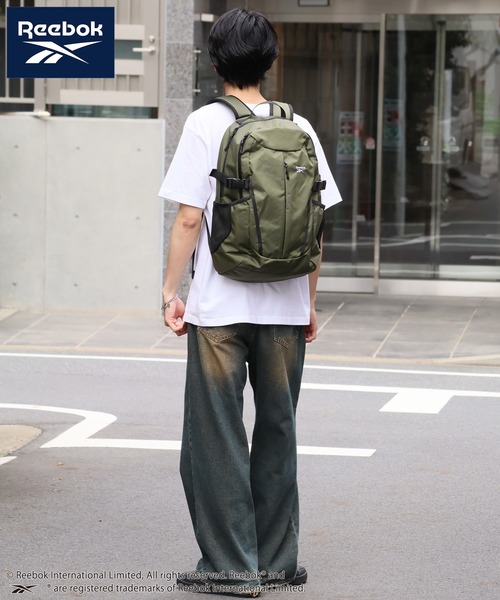 Reebok(リーボック)の「【Reebok/リーボック】撥水ナイロンオックス バックパック(バックパック/リュック・メンズ・カーキ/チャコール/ブラック・FREE)」の21枚目の写真
