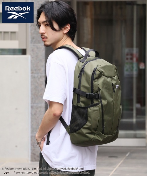 Reebok(リーボック)の「【Reebok/リーボック】撥水ナイロンオックス バックパック(バックパック/リュック・メンズ・カーキ/チャコール/ブラック・FREE)」の19枚目の写真