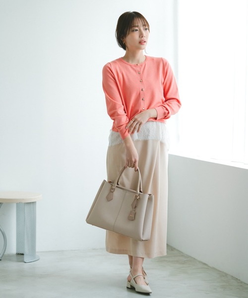 COHINA（コヒナ）の「バックオープンメリージェーンパンプス 【低身長・小柄女性】（パンプス・レディース・ピンク/ベージュ・23.5cm/22.5cm/21.5cm）」の22枚目の写真