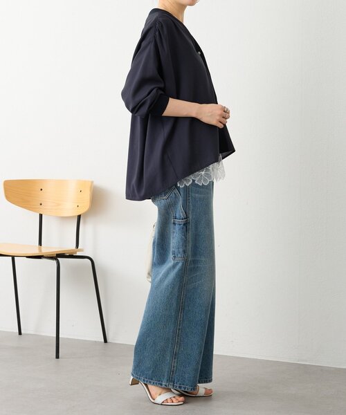 LIVETART（リヴェタート）の「シアーレースキャミ（キャミソール・レディース・ブラック/ホワイト・FREE）」の9枚目の写真