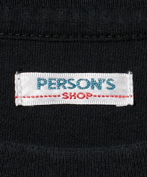 PERSON'S（パーソンズ）の「＜PERSON'S SHOP＞ Band SS Tee/Tシャツ（Tシャツ/カットソー・メンズ・ホワイト/ブラック・M/L）」の4枚目の写真