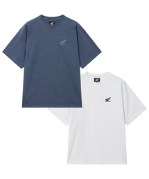 [2Pack] Original Wing Logo Pigment Short Sleeve Blue & White