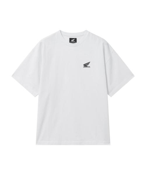 PHYPS MOTORCYCLE（フィップスモーターサイクル）の「[2Pack] Original Wing Logo Pigment Short Sleeve Blue & White（Tシャツ/カットソー・レディース・その他・SMALL/MEDIUM/LARGE/X-LARGE）」の4枚目の写真
