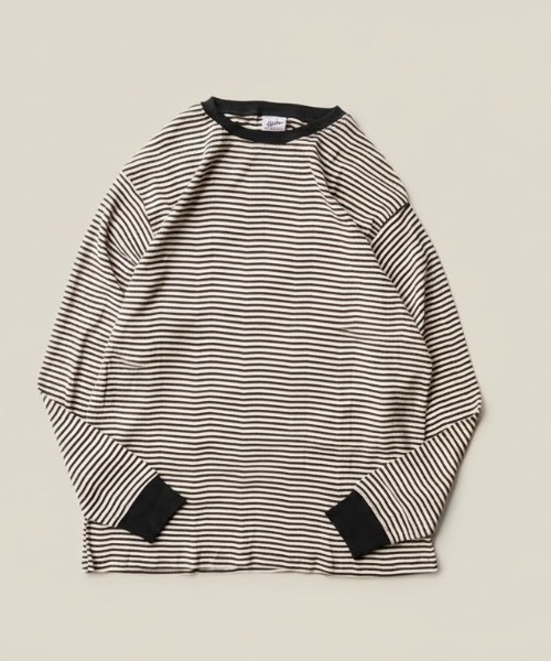 MILLER(ミラー)の「Robert P. Miller / パネルリブ CF長袖 / 142C(Tシャツ/カットソー・メンズ・グレー系その他/ブラウン系その他/ブラック/グレー/ブルー系その他/ホワイト・X-LARGE/LARGE/MEDIUM)」の5枚目の写真