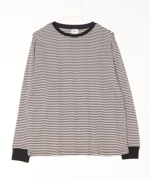 MILLER(ミラー)の「Robert P. Miller / パネルリブ CF長袖 / 142C(Tシャツ/カットソー・メンズ・グレー系その他/ブラウン系その他/ブラック/グレー/ブルー系その他/ホワイト・X-LARGE/LARGE/MEDIUM)」の14枚目の写真