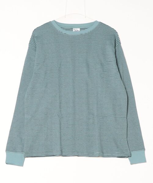 MILLER(ミラー)の「Robert P. Miller / パネルリブ CF長袖 / 142C(Tシャツ/カットソー・メンズ・グレー系その他/ブラウン系その他/ブラック/グレー/ブルー系その他/ホワイト・X-LARGE/LARGE/MEDIUM)」の15枚目の写真
