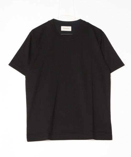 markaware（マーカウェア）の「REGULAR FIT Tee A26A24CS01B（Tシャツ/カットソー・メンズ・ホワイト/ブラック・2）」の2枚目の写真