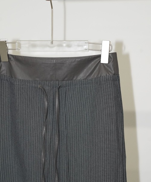 chuclla（チュクラ）の「ピンストライプスカート chw26s191（スカート・レディース・グレー・S/M/L）」の18枚目の写真