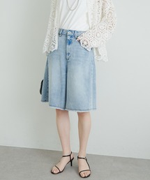 PUAL CE CIN | リヨセル混デニムハーフパンツ(デニムパンツ)