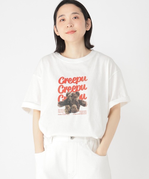 セール】【Creepu】プリントTシャツ（Tシャツ/カットソー）｜studio