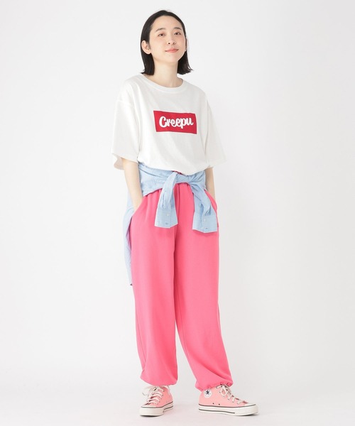 studio CLIP（スタディオクリップ）の「【Creepu】プリントTシャツ（Tシャツ/カットソー・レディース・その他2/その他1/レッド/チャコール・FREE/BIG(L)）」の11枚目の写真