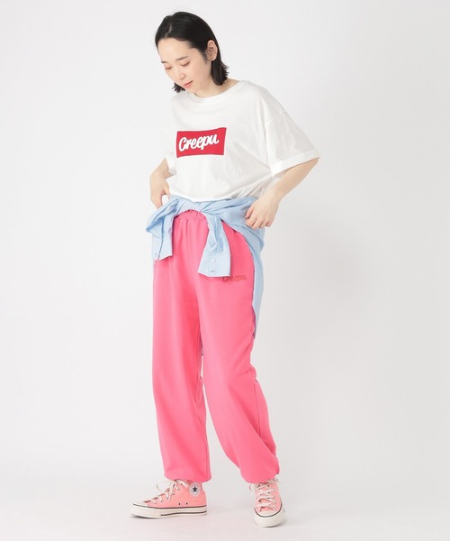 studio CLIP（スタディオクリップ）の「【Creepu】プリントTシャツ（Tシャツ/カットソー・レディース・その他2/その他1/レッド/チャコール・FREE/BIG(L)）」の12枚目の写真