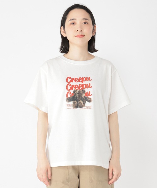セール】【Creepu】プリントTシャツ（Tシャツ/カットソー）｜studio