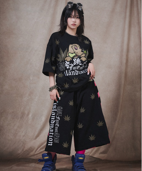GALFY(ガルフィー)の「『GALFY/ガルフィー』ガンジャパンTee【Z】(Tシャツ/カットソー・レディース・ブラック・L/XL)」の3枚目の写真