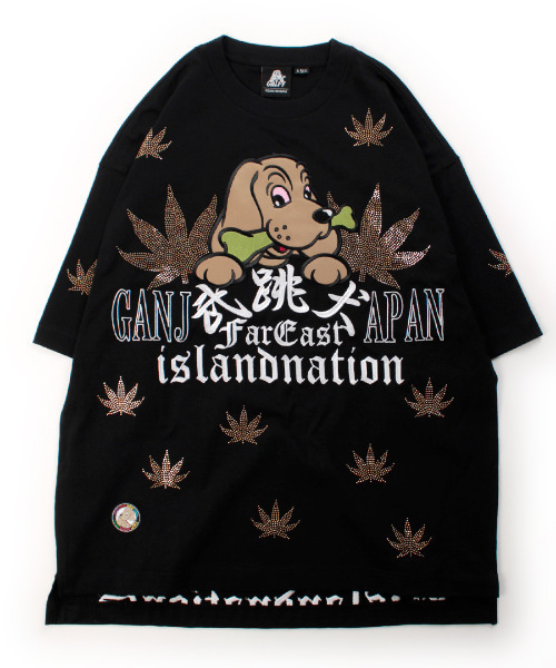 GALFY(ガルフィー)の「『GALFY/ガルフィー』ガンジャパンTee【Z】(Tシャツ/カットソー・レディース・ブラック・L/XL)」の6枚目の写真