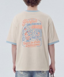 HOOK（フック）の「HOOK -original- フードモチーフ アメリカンカートゥーンプリント ビッグTシャツ (SS)（Tシャツ/カットソー）」