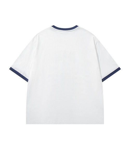HOOK（フック）の「HOOK -original-　フードモチーフ アメリカンカートゥーンプリント ビッグTシャツ (SS)（Tシャツ/カットソー・メンズ・ライトグレー/ダークグレー/ホワイト系その他/ホワイト/ライトベージュ/ブラック/ホワイト系その他2/ブルー/ブラック系その他・XL/M/L）」の14枚目の写真