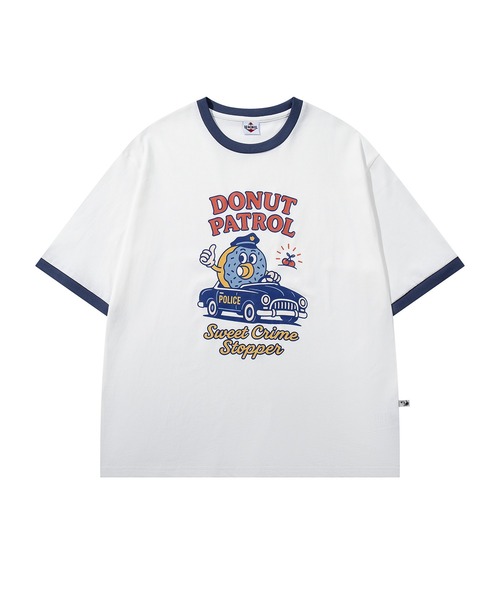 HOOK（フック）の「HOOK -original-　フードモチーフ アメリカンカートゥーンプリント ビッグTシャツ (SS)（Tシャツ/カットソー・メンズ・ライトグレー/ダークグレー/ホワイト系その他/ホワイト/ライトベージュ/ブラック/ホワイト系その他2/ブルー/ブラック系その他・XL/M/L）」の15枚目の写真