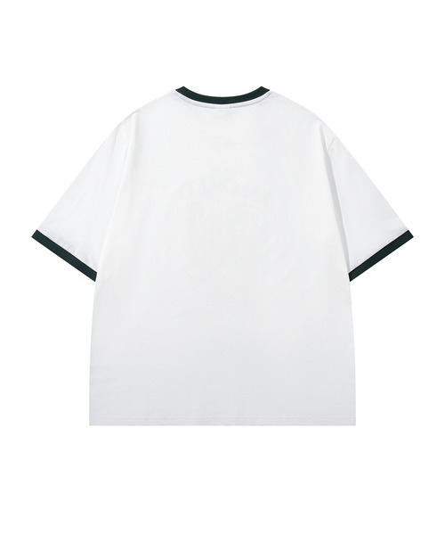 HOOK（フック）の「HOOK -original-　フードモチーフ アメリカンカートゥーンプリント ビッグTシャツ (SS)（Tシャツ/カットソー・メンズ・ライトグレー/ダークグレー/ホワイト系その他/ホワイト/ライトベージュ/ブラック/ホワイト系その他2/ブルー/ブラック系その他・XL/M/L）」の16枚目の写真