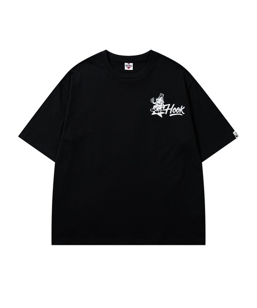 HOOK（フック）の「HOOK -original-　フードモチーフ アメリカンカートゥーンプリント ビッグTシャツ (SS)（Tシャツ/カットソー・メンズ・ライトグレー/ダークグレー/ホワイト系その他/ホワイト/ライトベージュ/ブラック/ホワイト系その他2/ブルー/ブラック系その他・XL/M/L）」の19枚目の写真