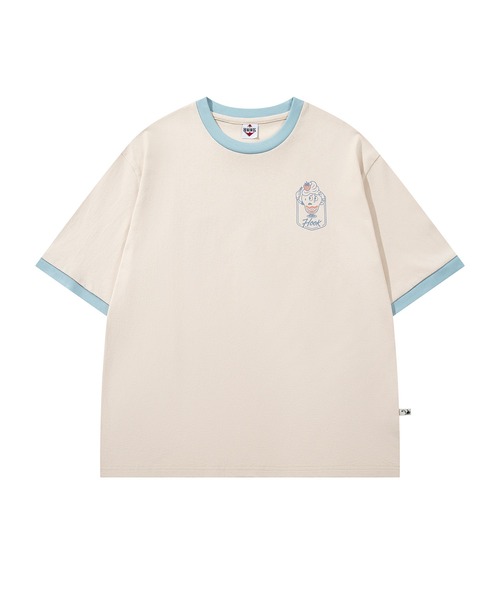 HOOK（フック）の「HOOK -original-　フードモチーフ アメリカンカートゥーンプリント ビッグTシャツ (SS)（Tシャツ/カットソー・メンズ・ライトグレー/ダークグレー/ホワイト系その他/ホワイト/ライトベージュ/ブラック/ホワイト系その他2/ブルー/ブラック系その他・XL/M/L）」の21枚目の写真