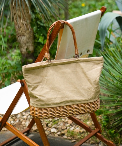 DULTON(ダルトン)の「MARKET TOTE BASKET WITH COOLER L NATURAL/保冷バッグ(エコバッグ/サブバッグ・メンズ・ナチュラル・FREE)」の10枚目の写真