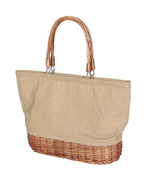 DULTON(ダルトン)の「MARKET TOTE BASKET WITH COOLER L NATURAL/保冷バッグ(エコバッグ/サブバッグ・メンズ・ナチュラル・FREE)」の2枚目の写真
