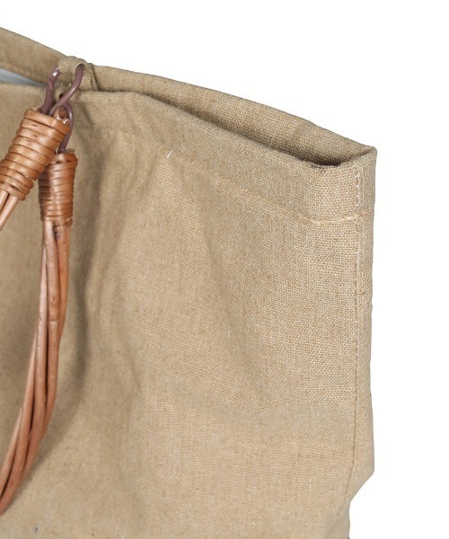 DULTON(ダルトン)の「MARKET TOTE BASKET WITH COOLER L NATURAL/保冷バッグ(エコバッグ/サブバッグ・メンズ・ナチュラル・FREE)」の4枚目の写真