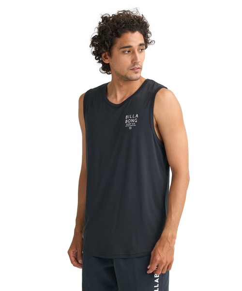 BILLABONG（ビラボン）の「BILLABONG メンズ RASH TANK サーフタンクトップ 【2026年春夏モデル】（タンクトップ・メンズ・ブラック/ホワイト・MEDIUM/LARGE/X-LARGE）」の10枚目の写真