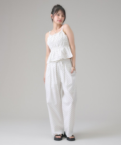 apres jour mignon(アプレジュールミニョン)の「アソートイージーパンツ(その他パンツ・レディース・ダークブラウン/ブラック/ブラウン系その他/ホワイト系その他/ダークブルー/チャコールグレー/ブラック系その他・LARGE/フリー)」の8枚目の写真