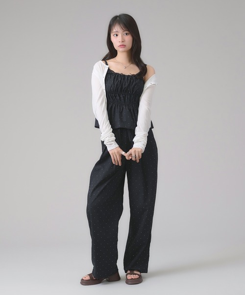 apres jour mignon(アプレジュールミニョン)の「アソートイージーパンツ(その他パンツ・レディース・ダークブラウン/ブラック/ブラウン系その他/ホワイト系その他/ダークブルー/チャコールグレー/ブラック系その他・LARGE/フリー)」の9枚目の写真