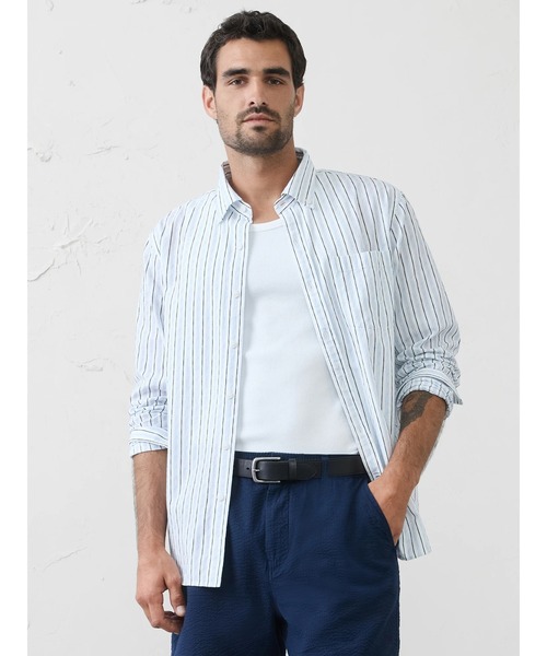 BANANA REPUBLIC FACTORY STORE — мужская рубашка‑фит, Standard Fit