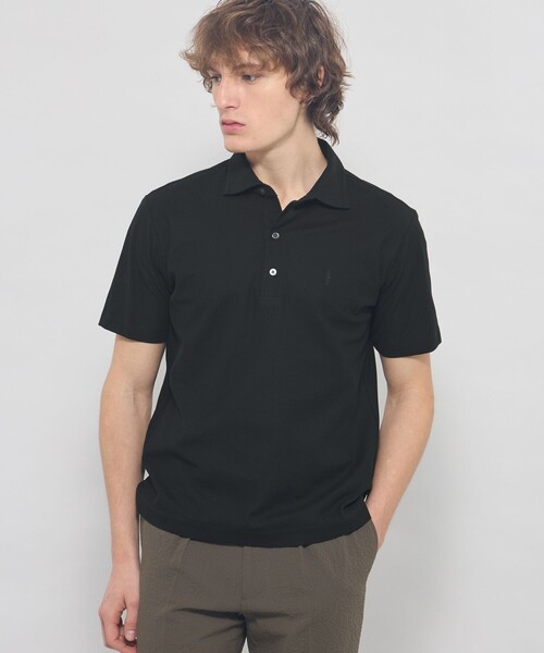 MACKINTOSH LONDON(マッキントッシュ ロンドン)の「【Brighton Polo】ブライトンポロシャツ(ポロシャツ・メンズ・ブラック/ホワイト/ブルー系その他7・XL/M/L)」の2枚目の写真