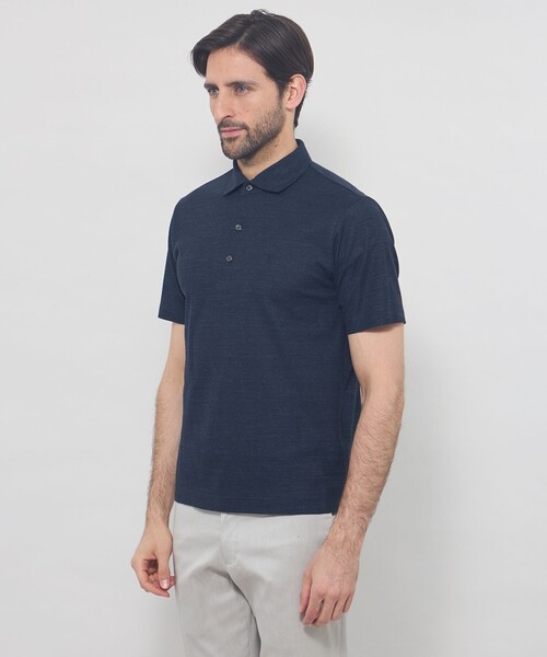 MACKINTOSH LONDON(マッキントッシュ ロンドン)の「【Brighton Polo】ブライトンポロシャツ(ポロシャツ・メンズ・ブラック/ホワイト/ブルー系その他7・XL/M/L)」の8枚目の写真
