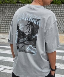 【THRASHER /スラッシャー】ピグメントフォトプリントT