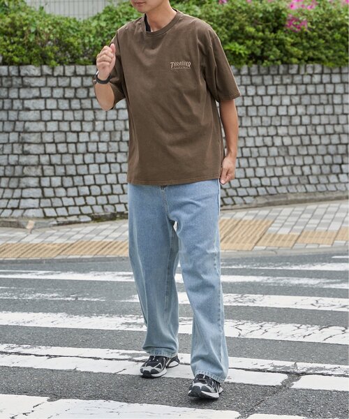 VENCEEXCHANGE（ヴァンスエクスチェンジ）の「【THRASHER ／スラッシャー】ピグメントフォトプリントT（Tシャツ/カットソー・メンズ・チャコール/グレー/ピンク/ブラウン・LL/M/L）」の8枚目の写真