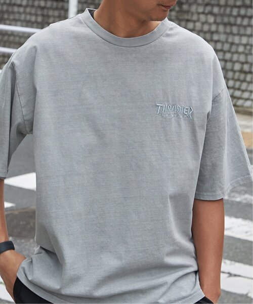 VENCEEXCHANGE（ヴァンスエクスチェンジ）の「【THRASHER ／スラッシャー】ピグメントフォトプリントT（Tシャツ/カットソー・メンズ・チャコール/グレー/ピンク/ブラウン・LL/M/L）」の10枚目の写真