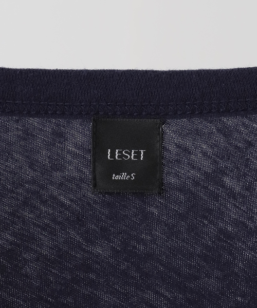 Deuxieme Classe(ドゥーズィエムクラス)の「【LE SET/ル セット】LAURA V NECK TEE(Tシャツ/カットソー・レディース・ブラック/ホワイト/ネイビー・FREE)」の10枚目の写真