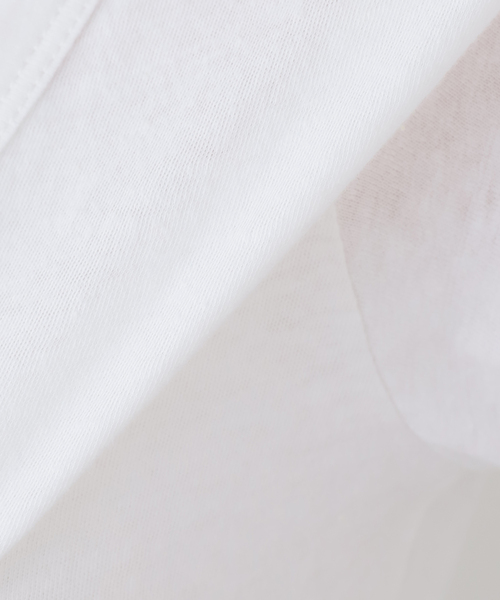 Deuxieme Classe(ドゥーズィエムクラス)の「【LE SET/ル セット】LAURA V NECK TEE(Tシャツ/カットソー・レディース・ブラック/ホワイト/ネイビー・FREE)」の16枚目の写真