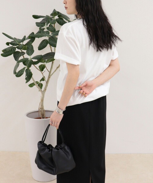 fredy emue(フレディエミュ)の「【GOOD ROCK SPEED/グッドロックスピード】The DEVIL wears PRADA半袖Tシャツ(Tシャツ/カットソー・レディース・ホワイト系その他/ホワイト系その他2・38)」の9枚目の写真