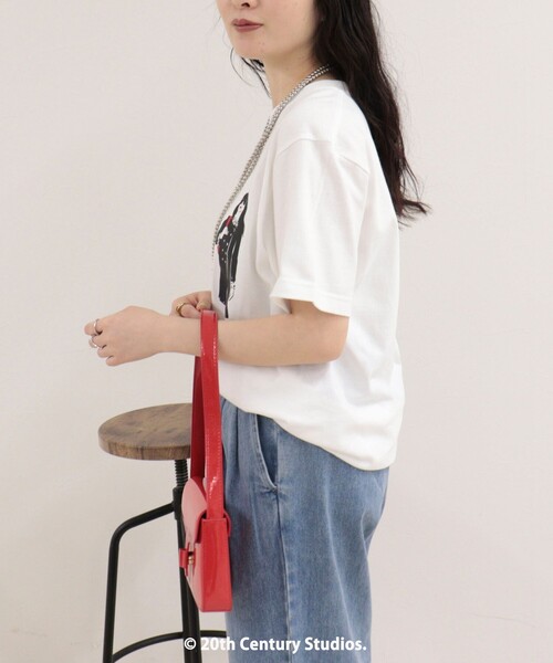 fredy emue(フレディエミュ)の「【GOOD ROCK SPEED/グッドロックスピード】The DEVIL wears PRADA半袖Tシャツ(Tシャツ/カットソー・レディース・ホワイト系その他/ホワイト系その他2・38)」の16枚目の写真