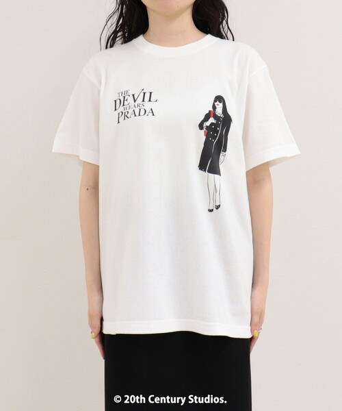 fredy emue(フレディエミュ)の「【GOOD ROCK SPEED/グッドロックスピード】The DEVIL wears PRADA半袖Tシャツ(Tシャツ/カットソー・レディース・ホワイト系その他/ホワイト系その他2・38)」の20枚目の写真